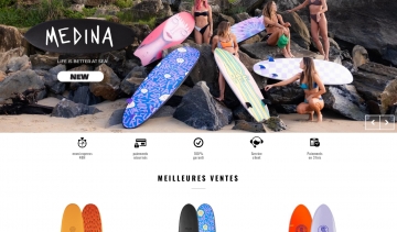 Spécialiste des planches en mousse pour débutants et surfeurs confirmés