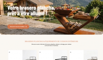 La référence des braseros planchas pour les espaces extérieurs
