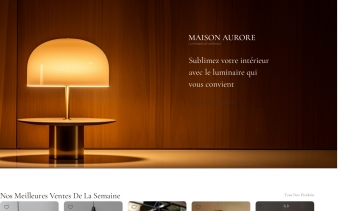 Maison Aurore, des luminaires adaptés à tous les styles d’intérieur