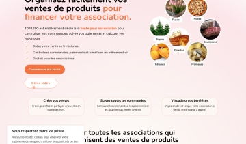 Top Asso, une solution dédiée aux ventes associatives