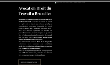 Tine-avocat, spécialisée dans le droit de travail à Bruxelles