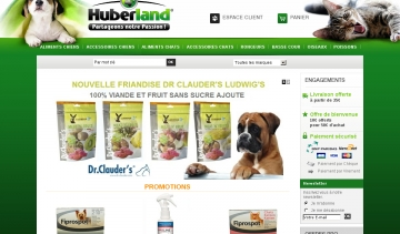 Animalerie en ligne Huberland