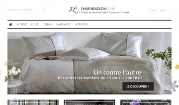 Inspiration lin, linge de maison en lin