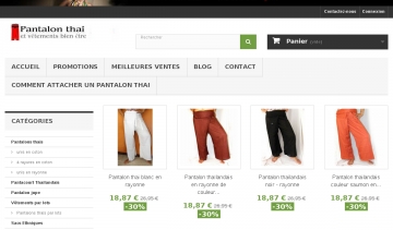 La boutique du pantalon thai 