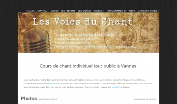 Cours de chant à Vannes - Les Voies du Chant