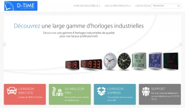 Horofrance Normandie, pointeuse et horloge industrielle
