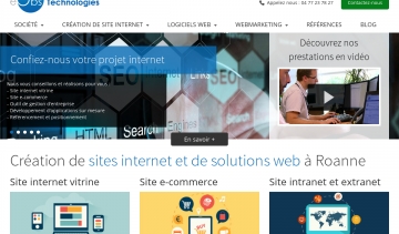 Création de sites internet à Roanne