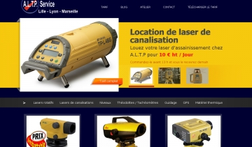Site de location de laser