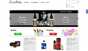EcigOnly home page
