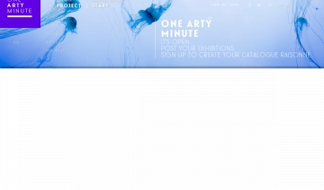 One Arty Minute, plateforme pour la création artistique