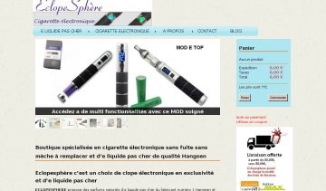 Boutique de cigarette électronique et e liquide