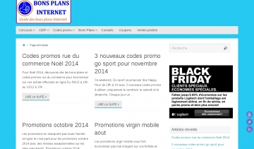 le site pour trouver des bons plans internet