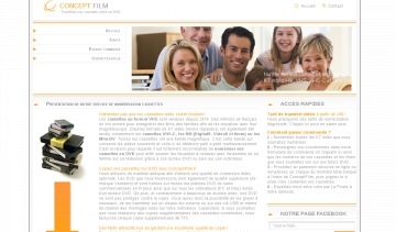 Concept film, le site