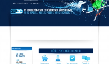 Spoc, dépôt vente sport