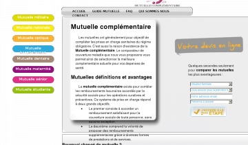 Mutuelle complémentaire, obtenir des devis de mutuelles