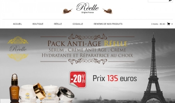 Reelle Skincare - les crèmes a base de bave d'escargot