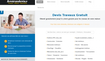 Avoir un devis gratuit