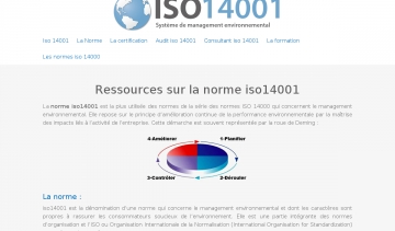 Certification Iso 14001