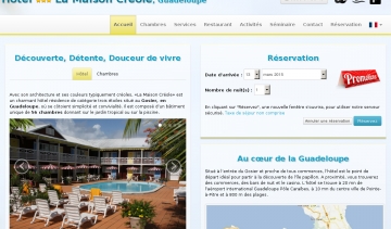 Site Officiel de la Maison Créole