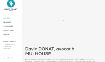 David DONAT, avocat généraliste 