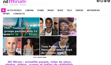 Nil Mirum, Buzz actualité people