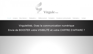 VirguleWeb, Webmaster, Webdesign, Conseils et Formations à montpellier