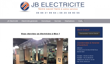 Jb électricité à Nice