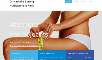 Nutritionparis, le guide de la nutrition par le Dr Nathalie Sprung