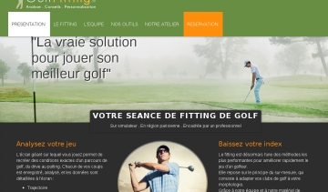 Golf Fitting, réservation de fitting sur Internet