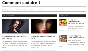 Comment-seduire.fr : blog séduction