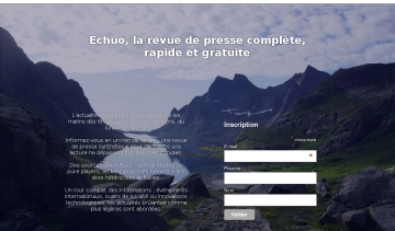 Echuo, la revue de presse