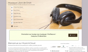 Music In Cloud - Musique libre de droit 