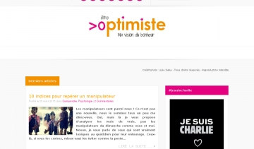 Blog Etre optimiste