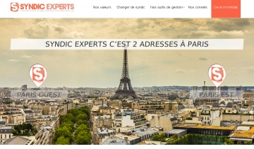 Aperçu du site Syndic Experts