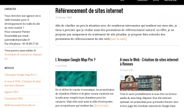 blog de référencement - sitepenalise.fr