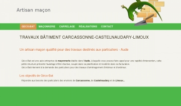 Geco-bat artisan maçon carcassonne