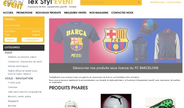 texstylevent destockage articles de  sport