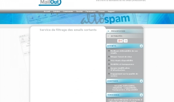 Sécuriser serveur de messagerie avec MailOut