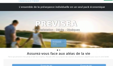 Site web de l'assurance Préviséa