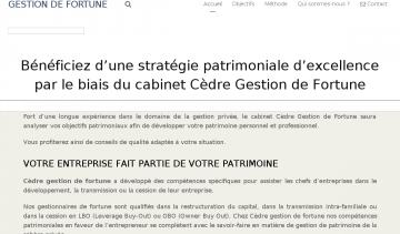Conseil en gestion de fortune