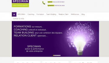 Speciman, formation professionnelle et coaching intra-entreprise