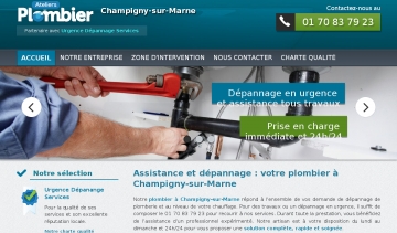 Ateliers-Plombier Champigny