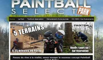 Terrains Paintball Select Park 