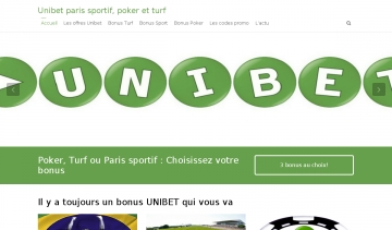 Trouver les meilleurs bonus de poker, paris sportif et turf en ligne