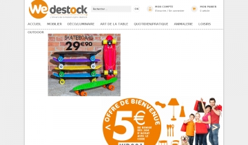 Boutique wedestock