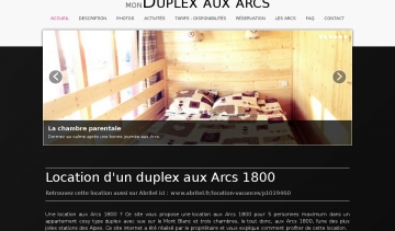 Louer cet appartement aux Arcs