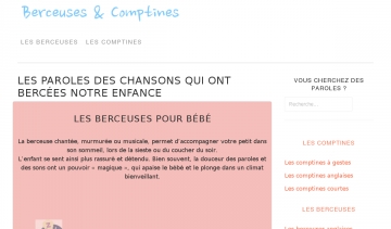 Berceuses et comptines