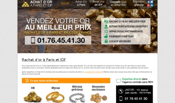 Rachat Or Paris : Revendez votre bijoux en or et métaux précieux à Paris et IDF 