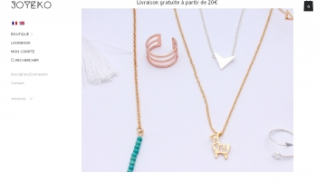 bijoux fantaisies géométriques minimalistes joyeko