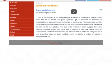 symboles facebook